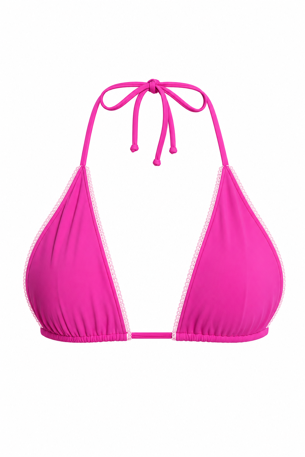 Bia Triangle Top- Fuchsia