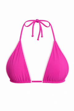 Bia Triangle Top- Fuchsia
