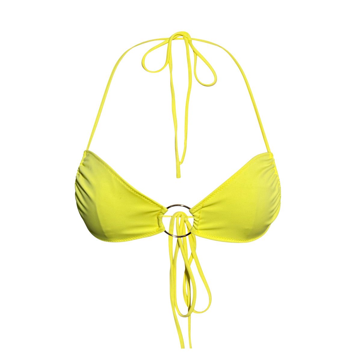 Sole O-Ring Triangle Top- Lemon