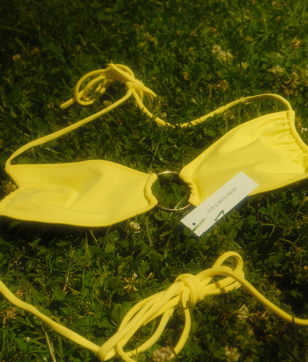 Sole O-Ring Triangle Top- Lemon