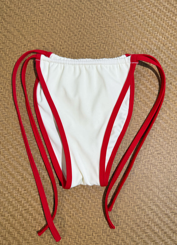 Amalfi Bottoms- White/Rossa