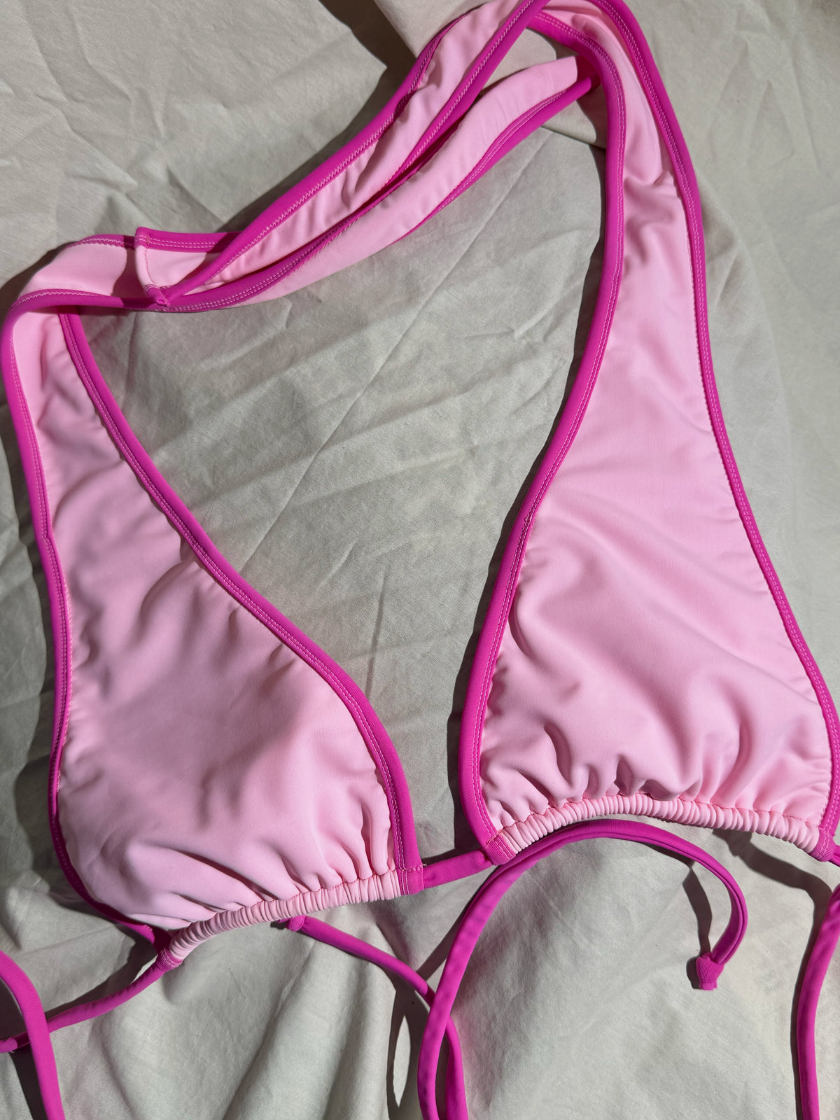 Volta Halter Top- Pink/Fuchsia