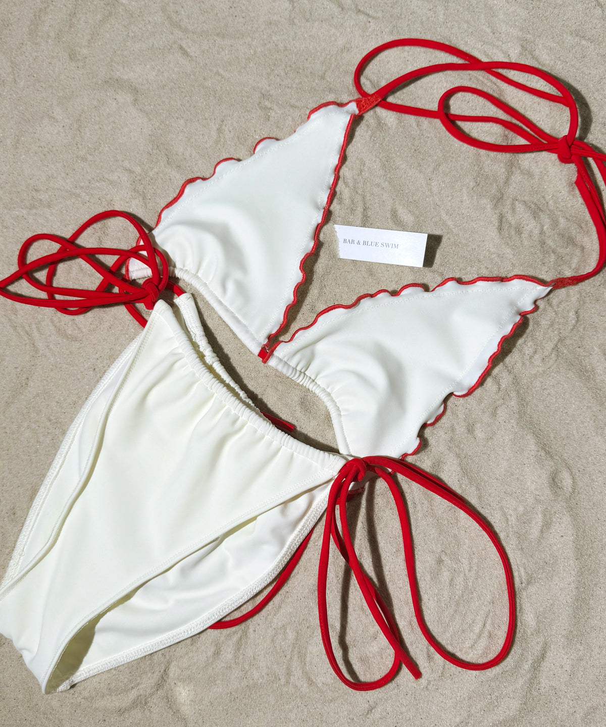 Coastal Bottoms- White/Rossa