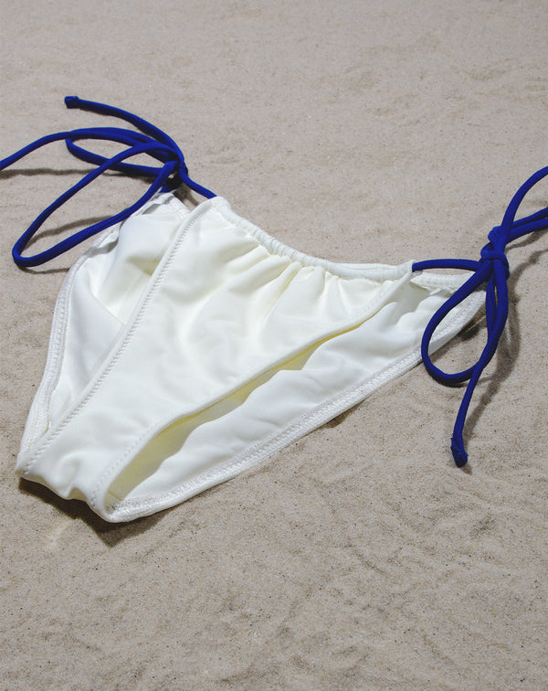 Coastal Bottoms- White/Ocean Blue